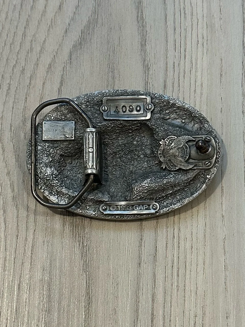 VTG 1993 GAP The Great American “Big Carrier” Belt Buckle